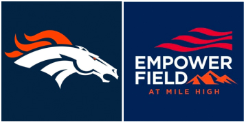Denver Broncos Empower Field logo